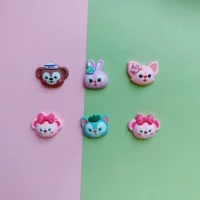 Классический Ширли Мей DIY самодельная шпилька заголовок Чехол для мобильного телефона материал крышка аксессуары из смолы декоративные аксессуары для головы животного