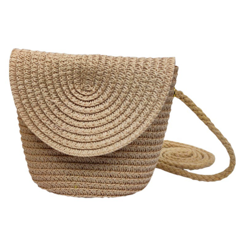 Плетеная Соломенная Сумка милая детская сумка-мессенджер оболочка DIY голая сумка Приморский отдых туристическая достопримечательность сумка Лето