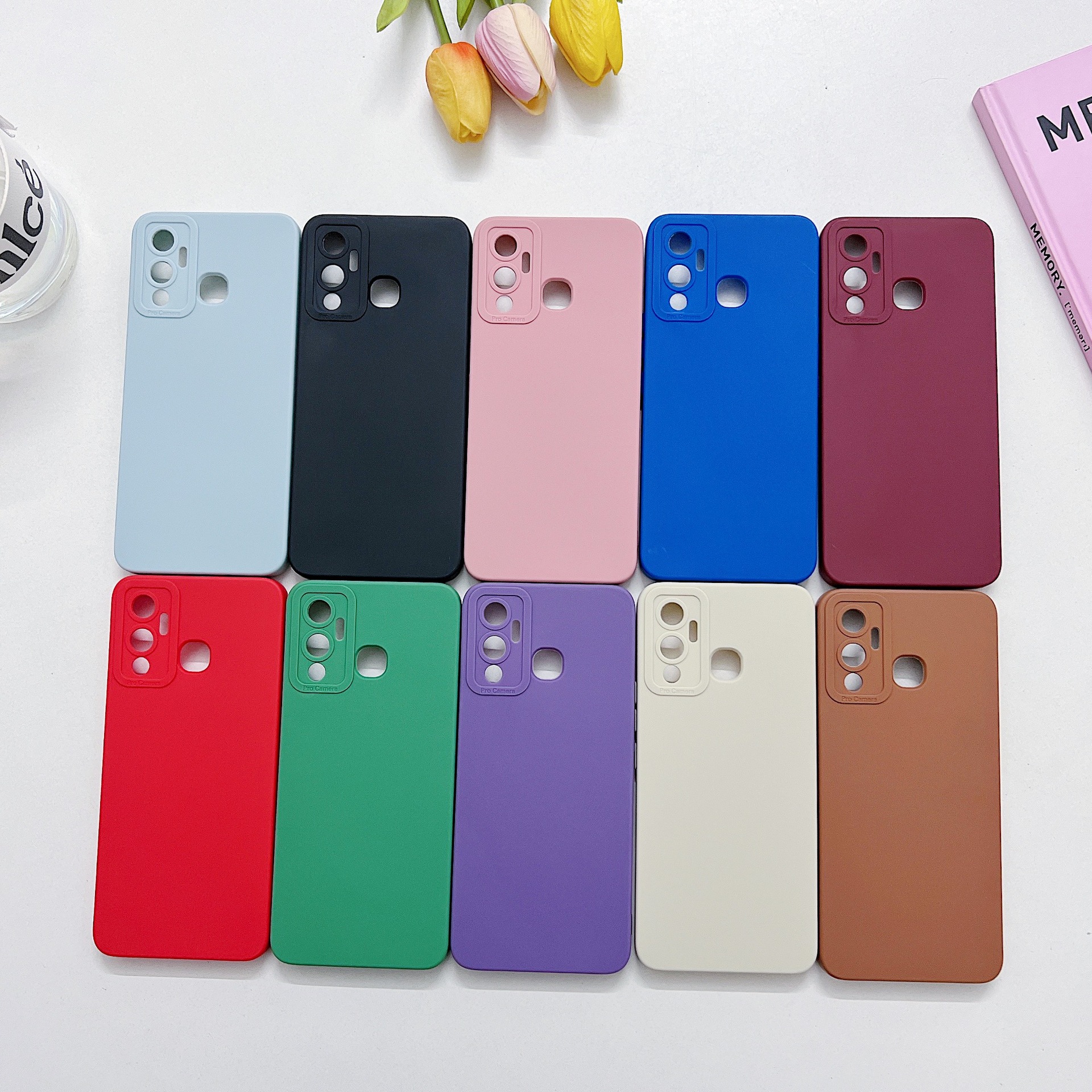 Material adecuado para la funda del teléfono móvil TECNOSPARK50, funda antigolpes modelo africano para el teléfono móvil INFINIXhot60pro image 4