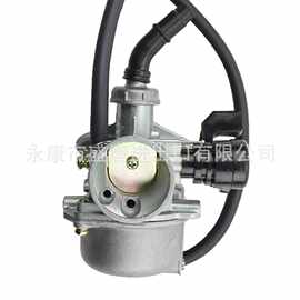 PZ19 19 毫米 110 cc 化油器，带手动扼流圈半锌半铝替代品