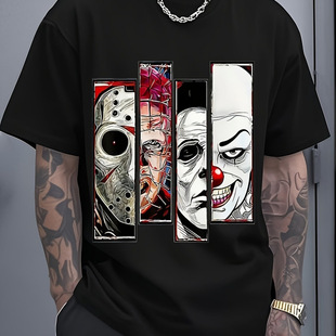 U 18941 Halloween print kids tee �f�}�D����ͯ T ���羳��