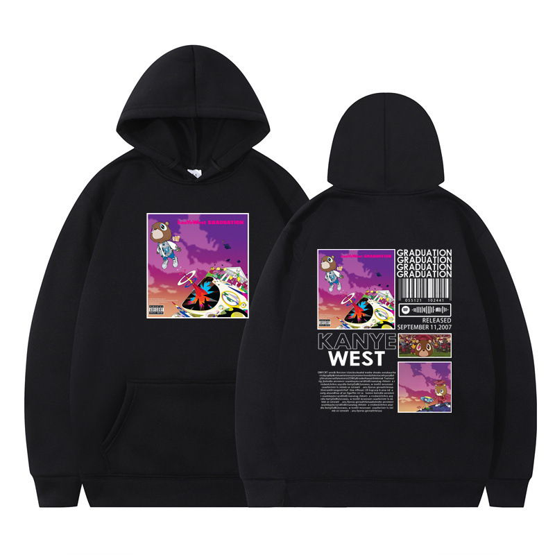【Cross-Border European Code】【Cross-Border European Code】Rapper Kanye West Graduation Printed 【Cross-Border European Code】【Cross-Border European Code】Rapper Kanye West Graduation Printed