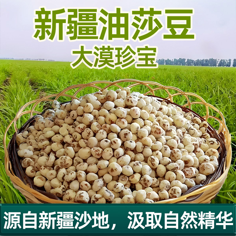 新疆油莎豆虎坚果去皮新货特产原味零食小吃休闲自然晾晒|undefined