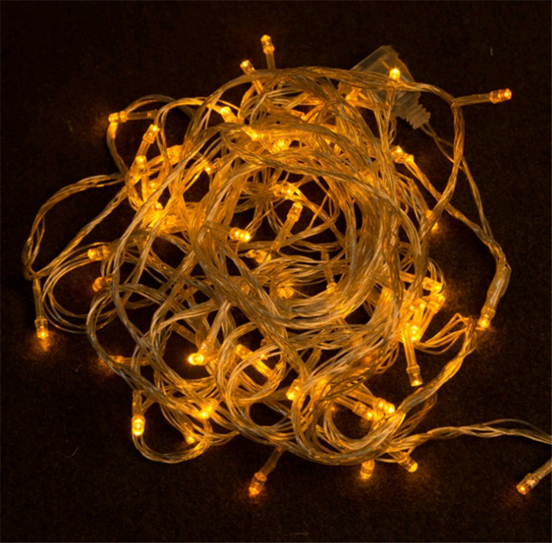 LED luces de cadena luces intermitentes luces de cadena luces de estrella luces de cadena decoración al aire libre impermeable estrellado luces de Navidad