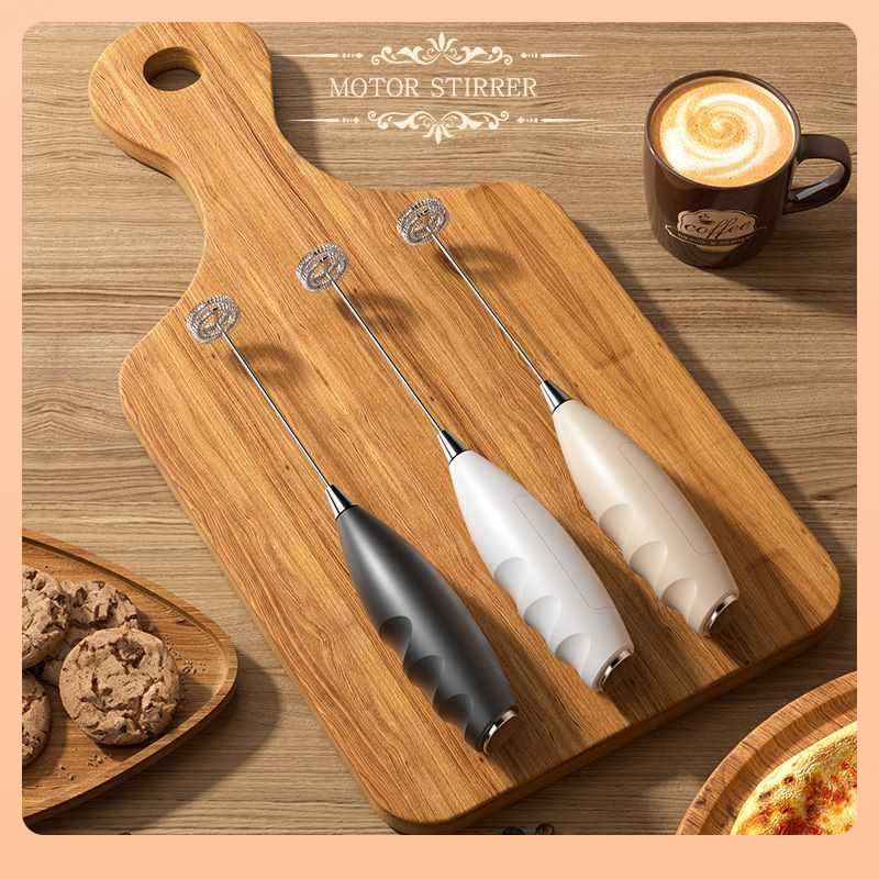 ✅ Milk Frother, Coffee Frother, Household Electric Milk Frother, Milk Stirrer, Handheld Egg Beater, Milk Frother