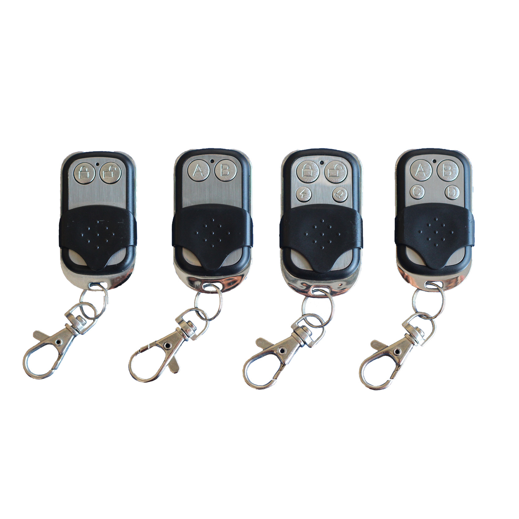 433M无线遥控器金属框无线发射器卷帘门防盗遥控器