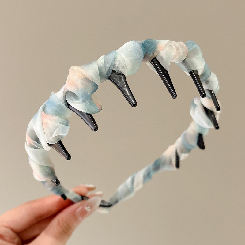 Diadema alta para mujer, nueva colección 2026, accesorio para el cabello estilo Chanel francés, elegante banda ancha para el cabello.