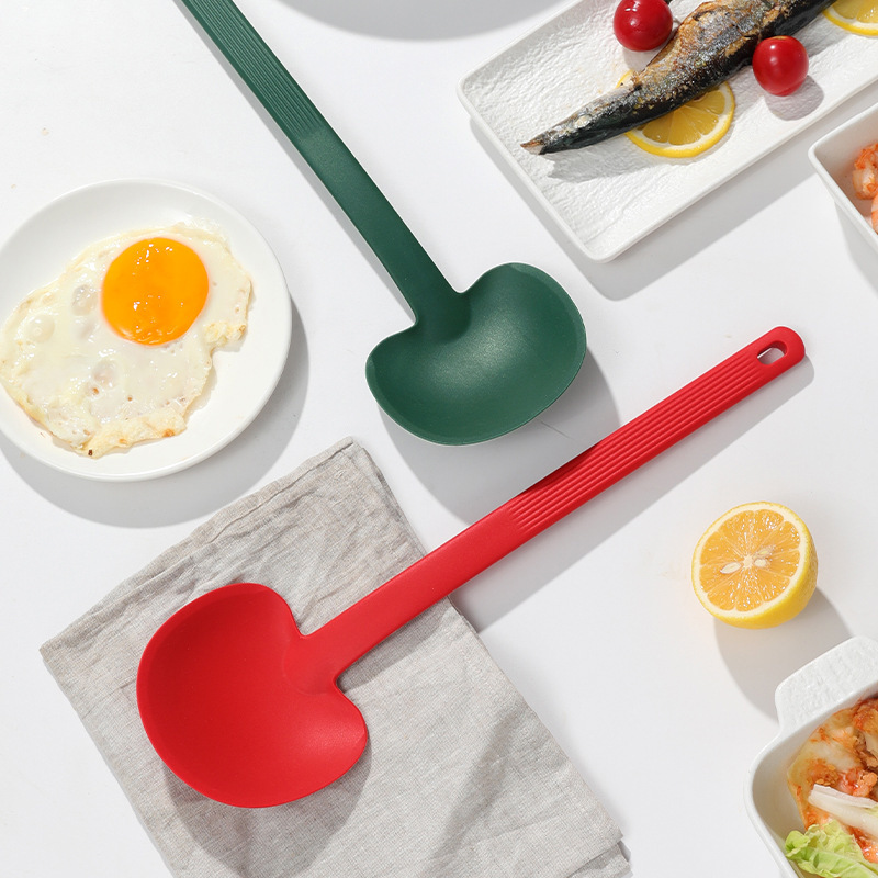 食品グレードのシリコンキノコスパチュラ、高温耐性キッチンガジェット、調理用スパチュラ、ノンスティックパン専用チェリースパチュラ|undefined