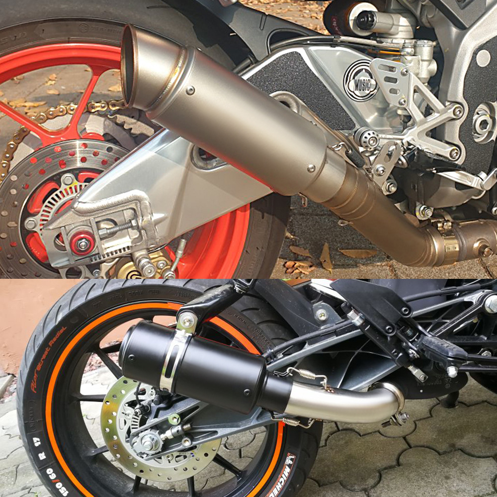 Motorcycle Kawasaki Z750/800 Chunfeng NK150/400/650 Yamaha AR/SC Exhaust Pipe Modification