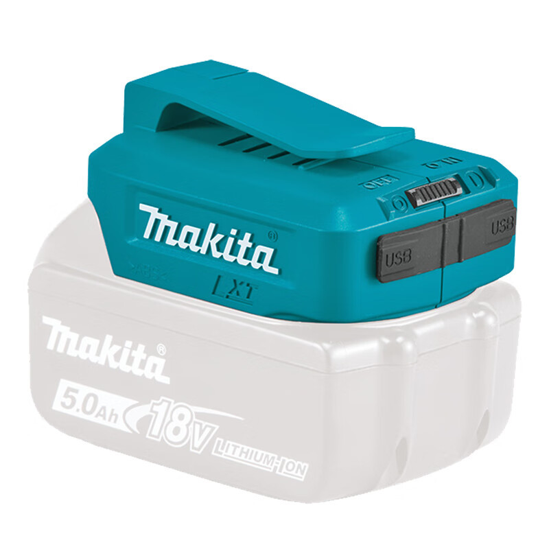 Makita pre-venta Makita 12V conector de carga de litio adaptador USB adaptador de cabeza ADP08