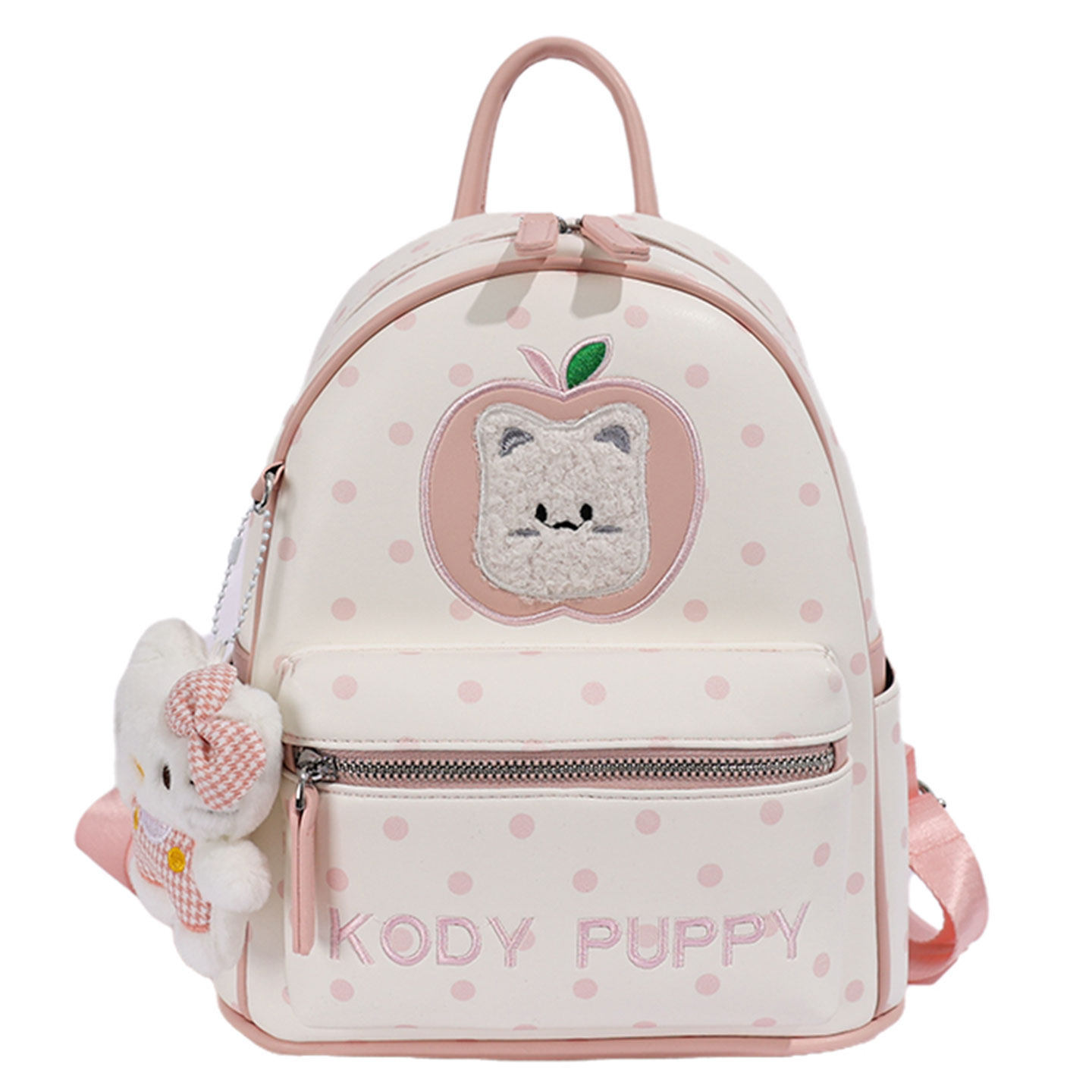 Casual dibujos animados estudiantes de viaje lindos mochila para mujeres nuevo gato corazón mochila 2026 onda punto mochila escolar chica