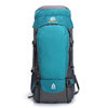 Backpack outside climbing, wear-resistant waterproof bag, capacious travel bag suitable for hiking for cycling, 65 litre