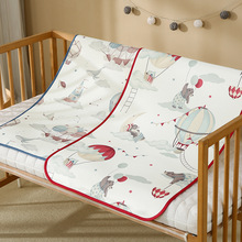 婴儿凉席a类冰丝凉垫透气吸汗冰丝宝宝单人新生儿推车垫儿童车垫