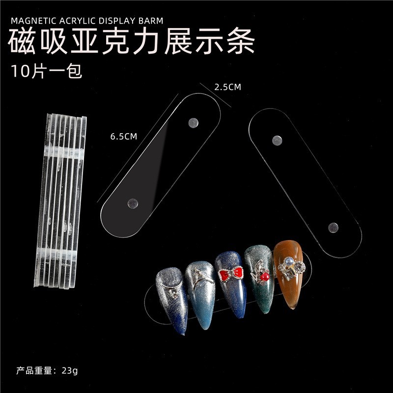 Nuevo arte de uñas magnético color tarjeta libro de alta gama Flip magnético esmalte de uñas pegamento Placa de color Placa de uñas arte color soporte de pantalla