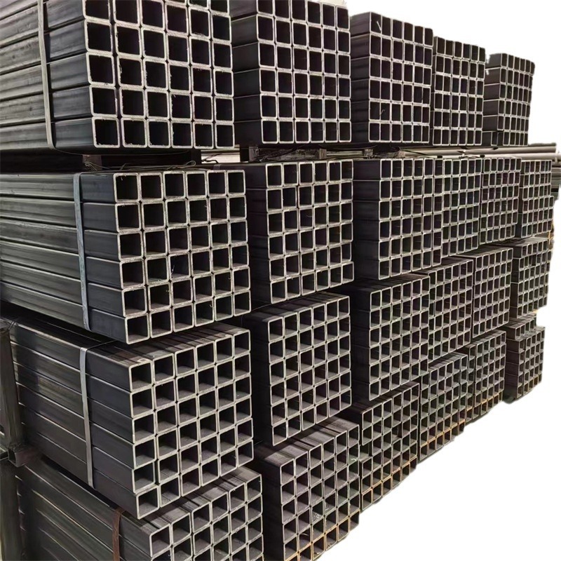 Fabricante Q235 tubo cuadrado negro Q345 tubo cuadrado de pared gruesa tubo cuadrado 25 * 25 10 * 10 tubo cuadrado cuadrado en stock