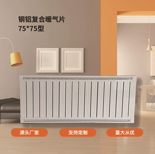 钢铝复合新型暖气片家用散热器源头工厂定制直发现代简约50件包邮