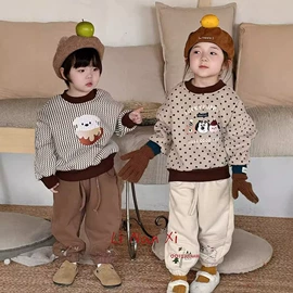 童家居服套装;童套装;童裤