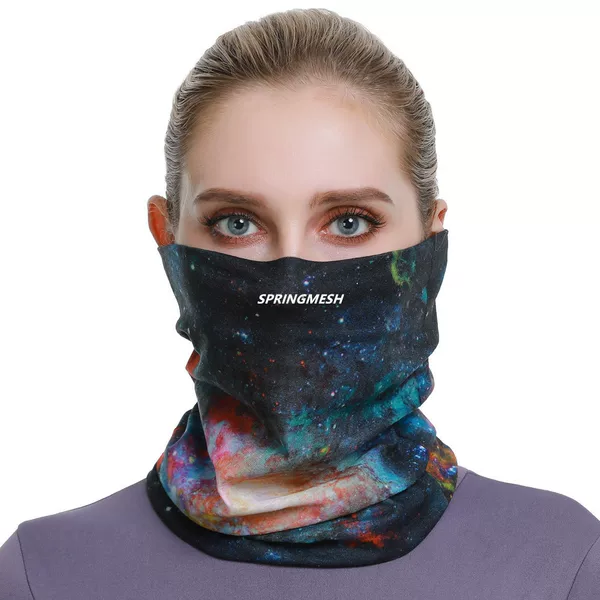 Cross-Border New Style Starry Sky Autumn and Winter Cycling Mask for Men and Women, Windproof and Cold-Proof Face Protection, Outdoor Skiing Neck Gaiter, Warm Neck Scarf