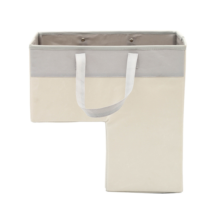 Cesta de escaleras de tela personalizada transfronteriza portátil canasta de almacenamiento plegable para juguetes de almacenamiento doméstico canasta de almacenamiento de escaleras