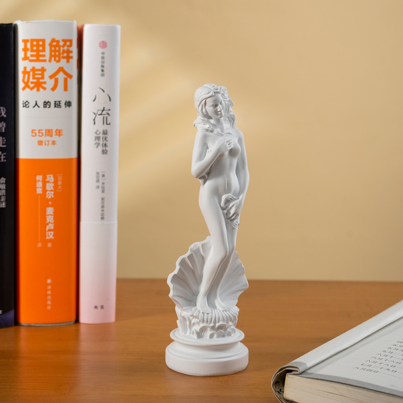 国境を越えた新製品ヴィーナスフィギュア彫刻装飾品ギリシャアフロディーテ像ホーム樹脂工芸品|undefined