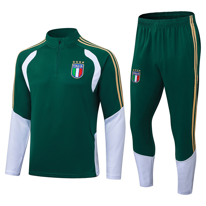 adidas Italy Training Set 2-Piece Green
