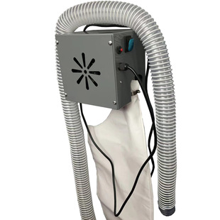 Sandblasting machine vacuum cleaner dry dust collector with dust bag and ventilation pipe and perforated plate sandblasting machine accessories