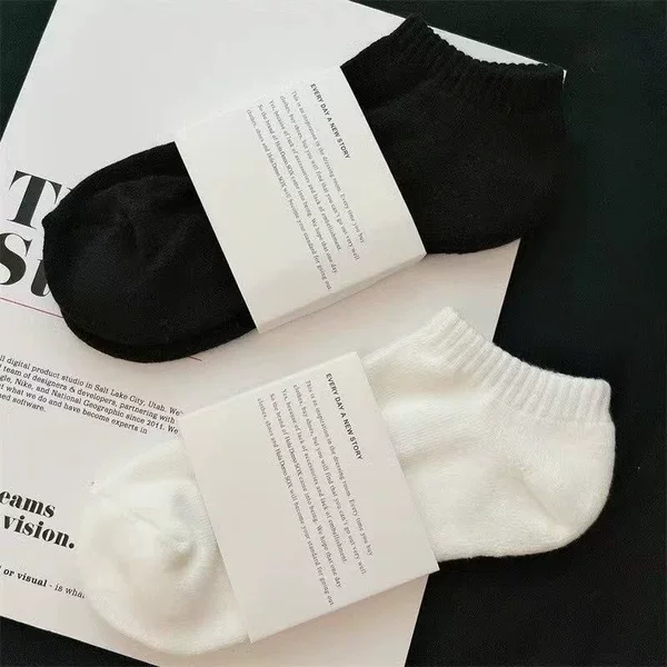 50 pairs of men's short socks, odor-resistant and sweat-absorbent, thin low-cut shallow socks for spring and summer, sports anti-sweat and breathable