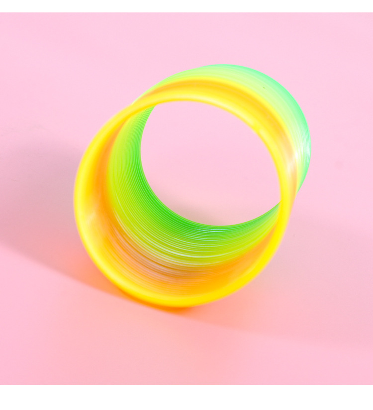 Children's Rainbow Decompression Spring Coil Toy Random 1 Piece display picture 3