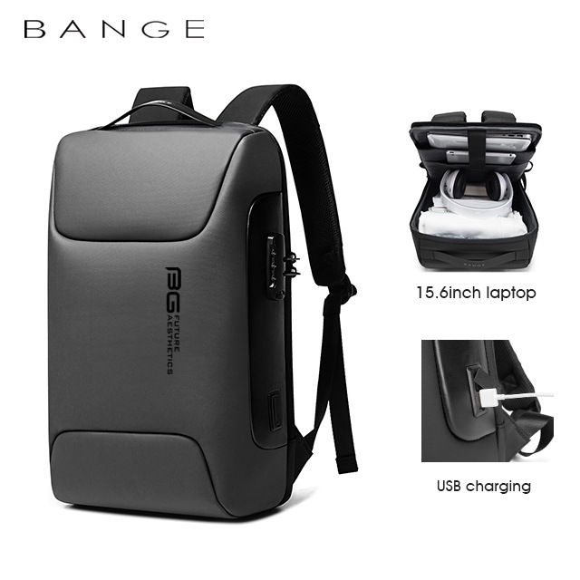 Bange New Men's Waterproof Business Travel Computer Sports Car Backpack_voghion.com