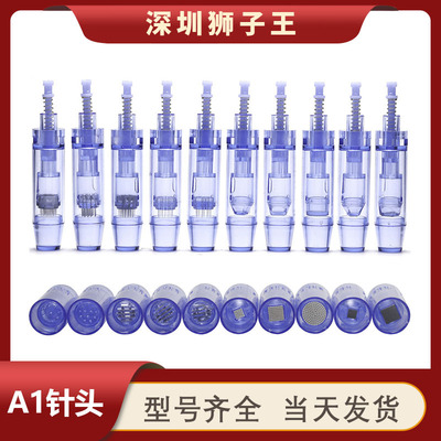 A1微针针头 纳米微晶中胚层电动针头水光导入晶片mts美容院微晶头|ms