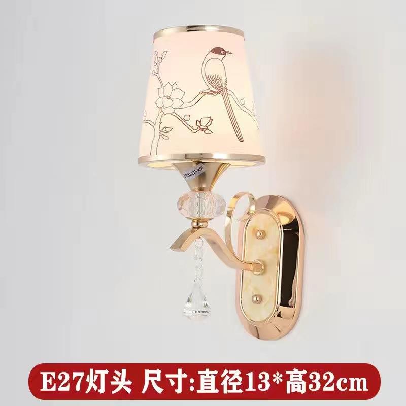 Lámpara de cabezal de cama pasillo dormitorio escalera de belleza # lámpara de pared creativa moderna sala de estudio norte cabezal de cama simple lámparas de belleza