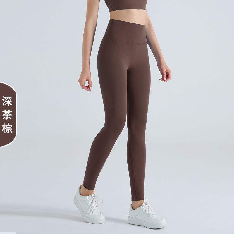 lulu裸感瑜伽服裤子紧身运动户外健身裤速干高腰提臀口袋瑜伽裤女|undefined