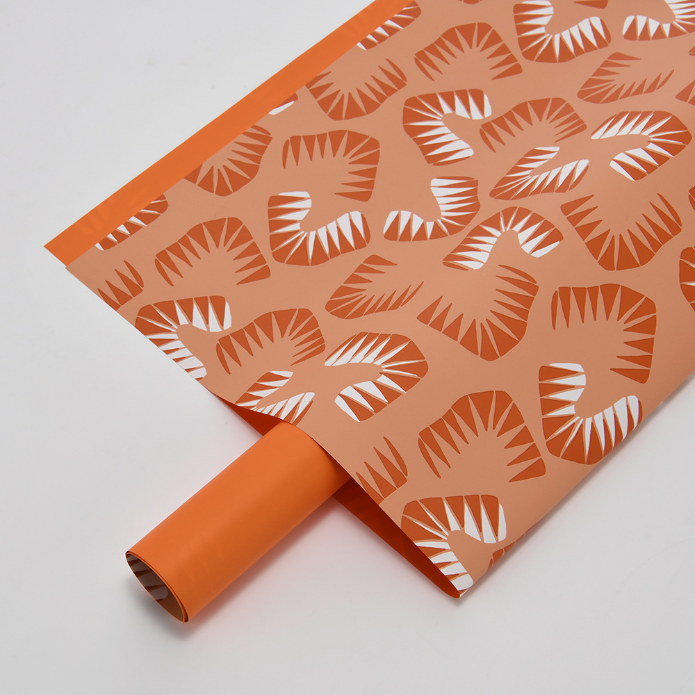 Fábrica de fiestas de flores originales transfronterizas floristas paquetes de flores de papel de embalaje de regalos de floristas de dos colores