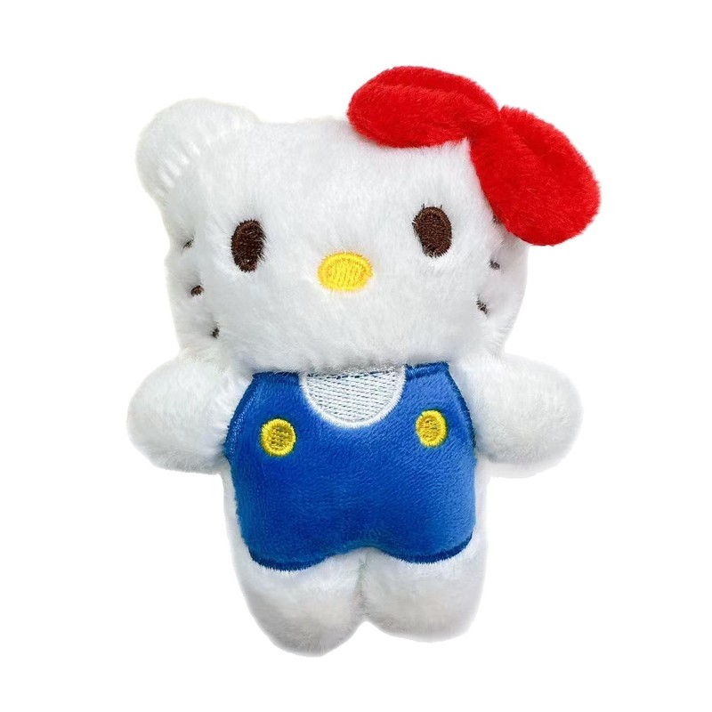 吱吱叫哈喽kt猫玩偶毛绒挂件可爱kitty挂件小饰品钥匙扣背包挂饰|undefined