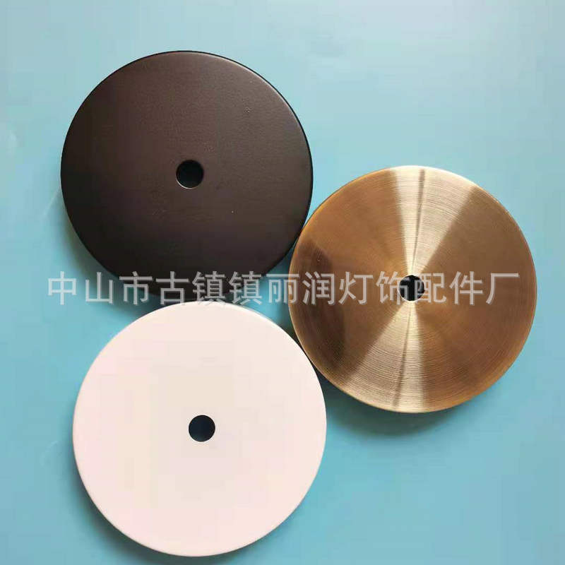 スポット特価走行量100 * 20mmシャンデリアベース直辺吸上盤金属メッキ塗装吸上盤部品|undefined