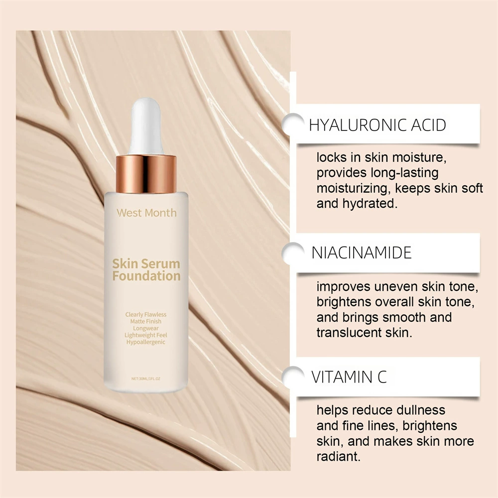 Essence for skin care, refreshing foundation, moisturizing light and thin toner, long-term effect