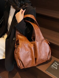 (Cross-border trading), capacious one-shoulder bag, retro shoulder bag, 2023, trend of season