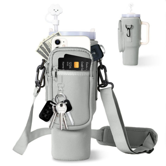 40oz Ice Cup Set Stanley Diving Material Water Bottle Handbag Stanley Handle Car Heat Preservation Letter Cup Set