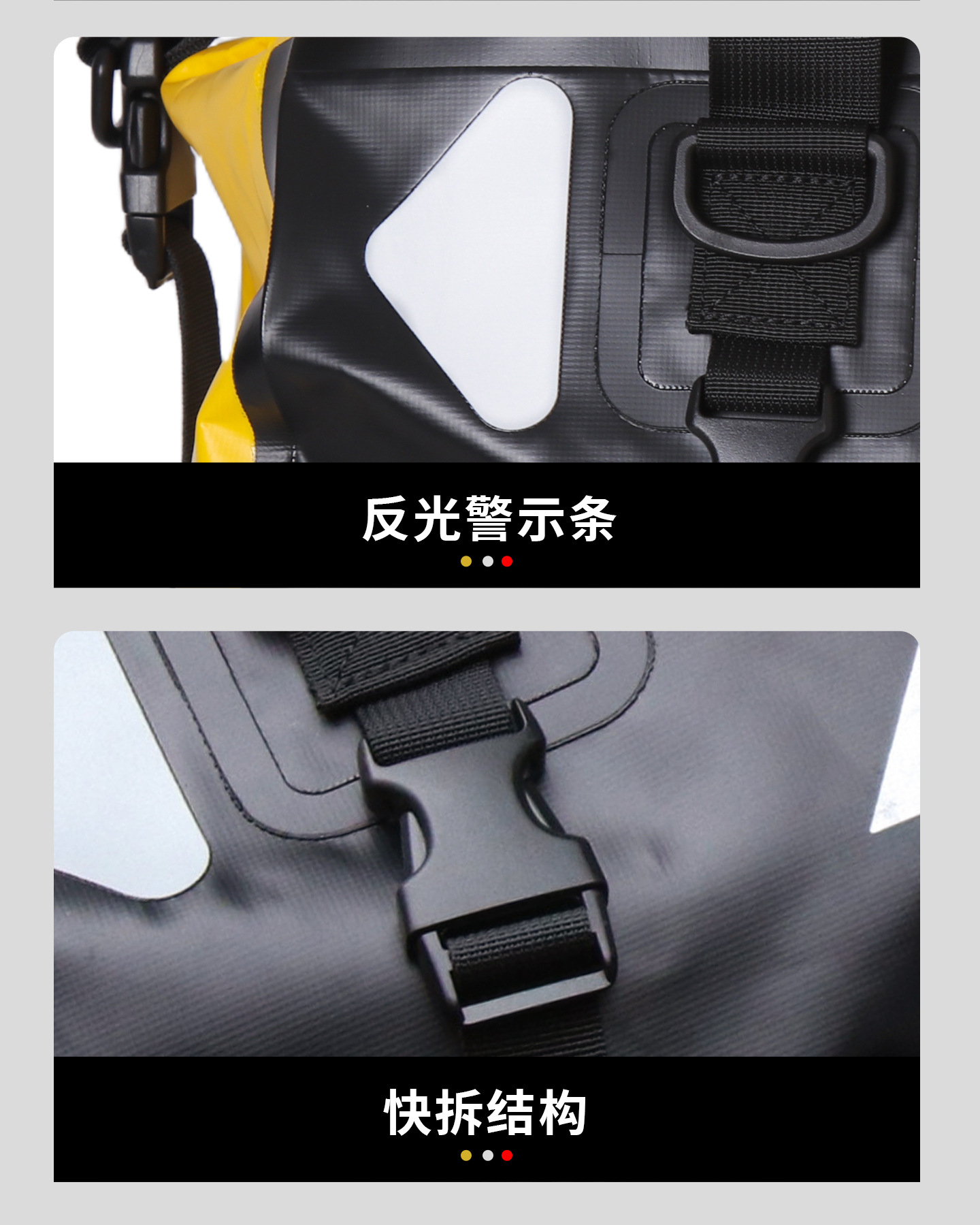 Mjw40Lpvc Motorcycle Waterproof Pannier Bag, Motorcycle Helmet Bag, Riding Luggage Bag, Long-Distance Motorcycle Travel Rear Seat Side Bag