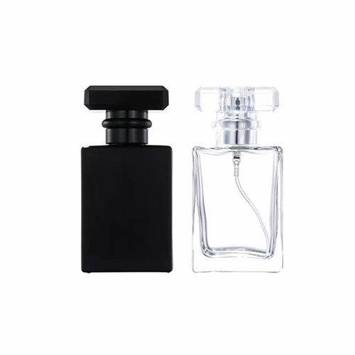 30ML perfume refill bottle, high-end hydrating spray bottle, glass travel press small spray bottle, portable perfume bottle empty bottle