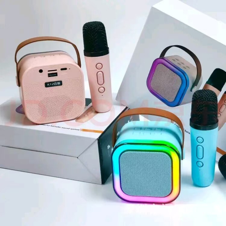 Douyin K12 Bluetooth オーディオマイクオールインワンオーディオマイクミニワイヤレス子供用カラオケ Bluetooth オーディオクロスボーダー|undefined