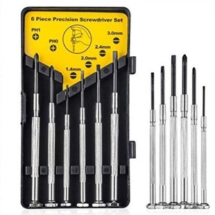 Supply 6Pc Watch Batch Watch Repair Tools Watch Screwdriver Tool Set Transparent Box Pp Cross