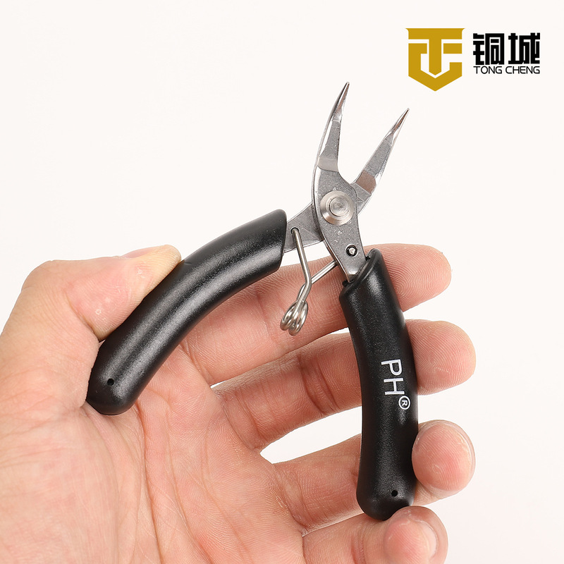 迷你不锈钢珠宝钳手工斜口剪钳串珠无齿尖嘴钳饰品尖嘴钳斜口工具|undefined