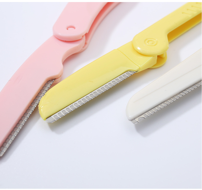 Snobby folding eyebrow trimmer S058, stainless steel blade, anti-slip handle, sharp wide mesh eyebrow trimmer undefined
