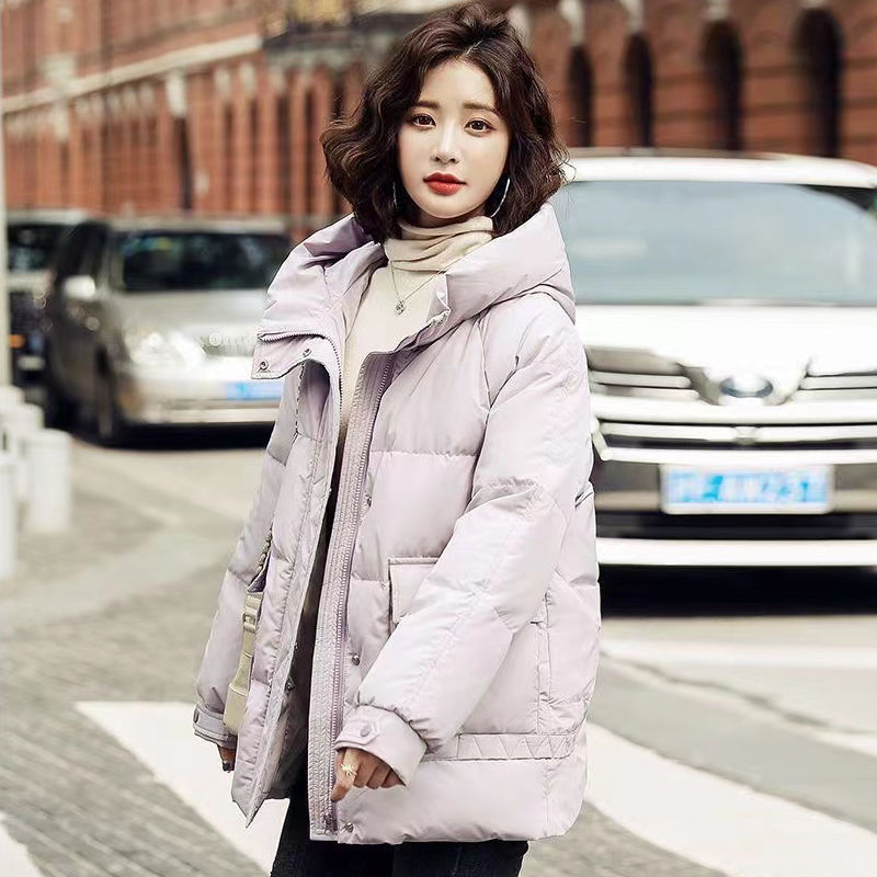 UNMUN棉衣女2025年冬装韩版修身时尚短款棉衣女装立领棉服棉袄外