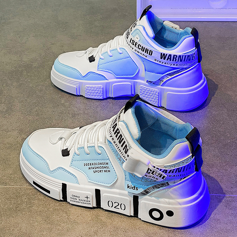 Herren Freizeitschuhe Im Koreanischen Stil High Top Sneakers_voghion.com