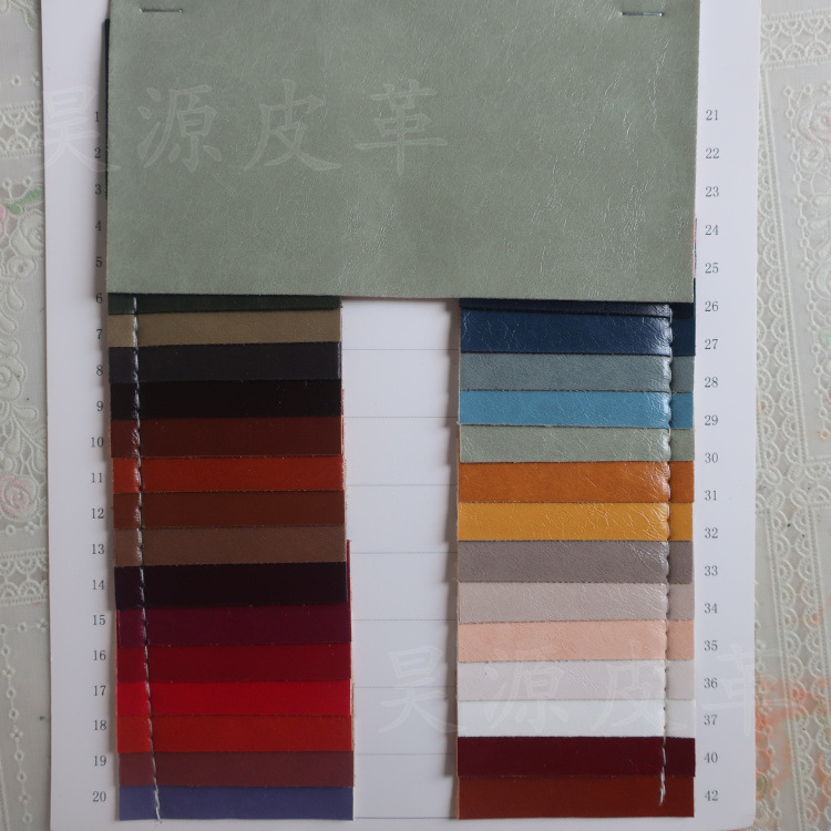 8146油皮水波大象纹皮革面料鞋材收纳箱包家具装饰软包抱枕材料