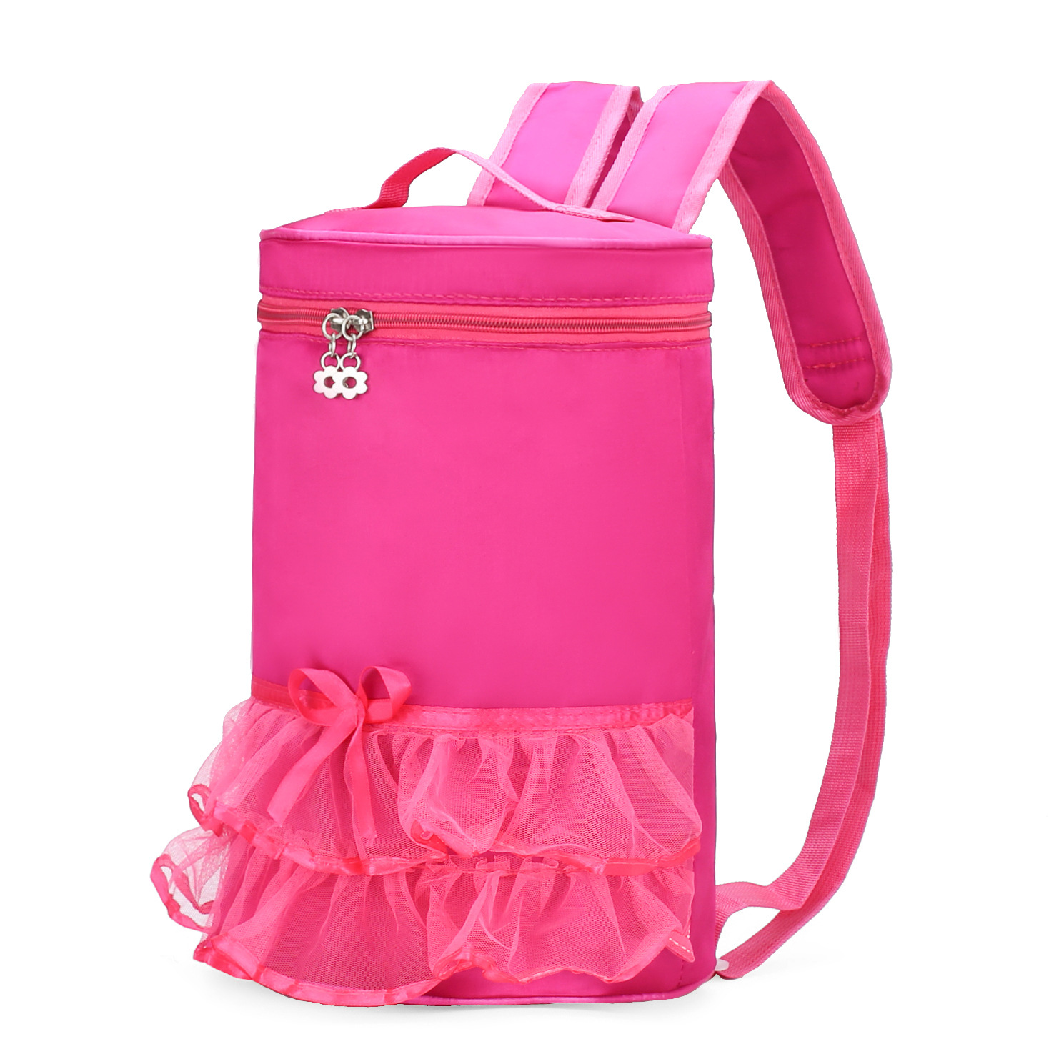Mochila bolsa de baile de los niños bolsa de Ballet de gran capacidad de encaje princesa bolsa hermosa bolsa de baile