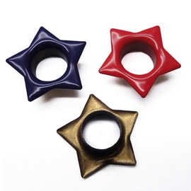 厂家金属气眼服装箱包吊牌鸡眼扣鞋眼扣空心铜铆钉异型气眼扣批发