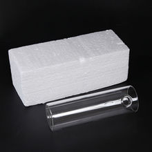 创意悬挂水培玻璃花瓶 插花吊瓶绿萝铜钱草 家居饰品方管挂壁